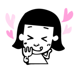 girl's daily sticker sticker #4945059