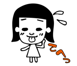 girl's daily sticker sticker #4945061