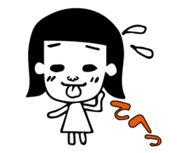 girl's daily sticker sticker #4945061