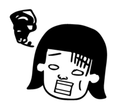 girl's daily sticker sticker #4945064