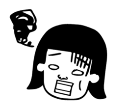 girl's daily sticker sticker #4945064