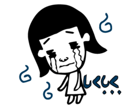 girl's daily sticker sticker #4945065