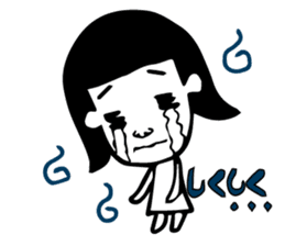girl's daily sticker sticker #4945065