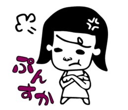 girl's daily sticker sticker #4945069
