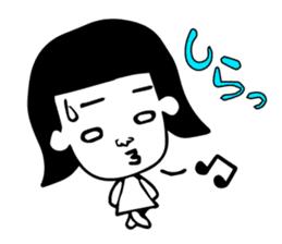 girl's daily sticker sticker #4945070