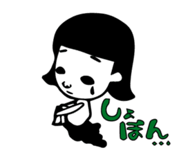 girl's daily sticker sticker #4945073