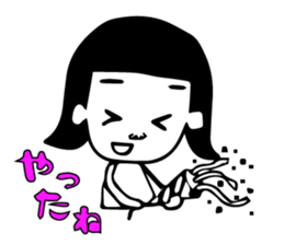 girl's daily sticker sticker #4945076