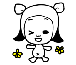 girl's daily sticker sticker #4945077