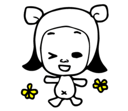 girl's daily sticker sticker #4945077