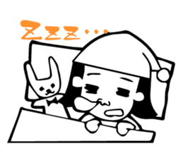 girl's daily sticker sticker #4945079