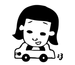 girl's daily sticker sticker #4945082