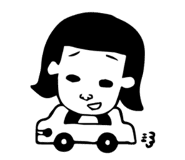 girl's daily sticker sticker #4945082