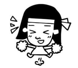 girl's daily sticker sticker #4945084