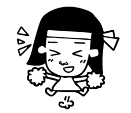 girl's daily sticker sticker #4945084