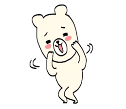 I am just a white bear return. sticker #4945175