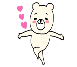 I am just a white bear return. sticker #4945177