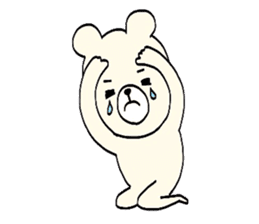 I am just a white bear return. sticker #4945187