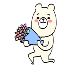 I am just a white bear return. sticker #4945190