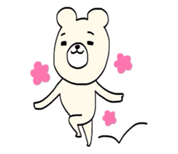 I am just a white bear return. sticker #4945191