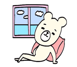 I am just a white bear return. sticker #4945193