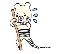 I am just a white bear return. sticker #4945194