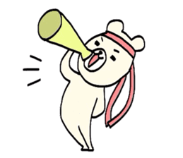 I am just a white bear return. sticker #4945198