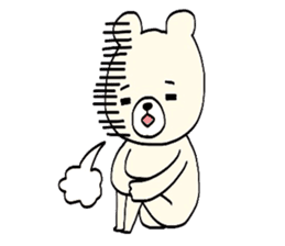 I am just a white bear return. sticker #4945201