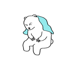Smiling Bear 2 sticker #4945643