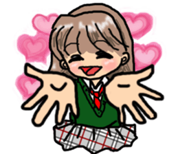 I'm a girl, gate sticker #4945927