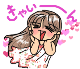 I'm a girl, gate sticker #4945934