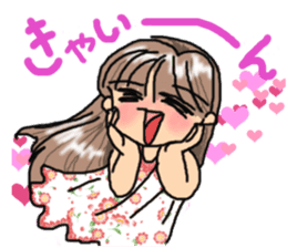 I'm a girl, gate sticker #4945934