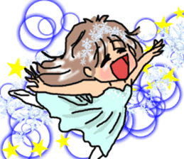 I'm a girl, gate sticker #4945938