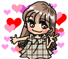 I'm a girl, gate sticker #4945951