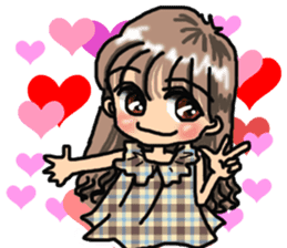 I'm a girl, gate sticker #4945951