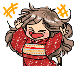 I'm a girl, gate sticker #4945953