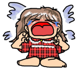 I'm a girl, gate sticker #4945962