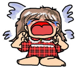 I'm a girl, gate sticker #4945962