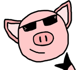 Sir Alex the Pig sticker #4946177