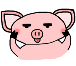 Sir Alex the Pig sticker #4946186