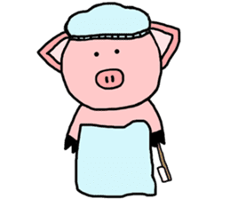 Sir Alex the Pig sticker #4946190