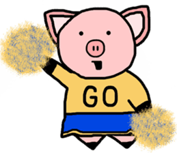 Sir Alex the Pig sticker #4946193