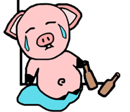 Sir Alex the Pig sticker #4946202