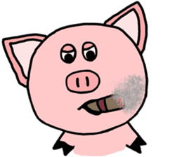 Sir Alex the Pig sticker #4946203
