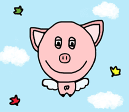 Sir Alex the Pig sticker #4946204