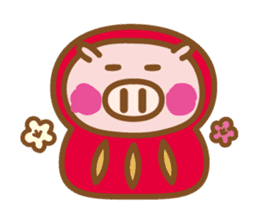 Loose pig4 ENG/season sticker #4946330