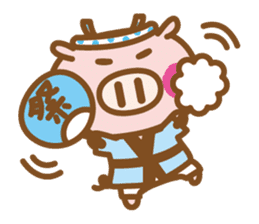 Loose pig4 ENG/season sticker #4946349