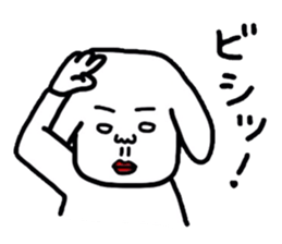 Creepy dog "Funta" vol.2 sticker #4946728