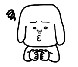 Creepy dog "Funta" vol.2 sticker #4946742