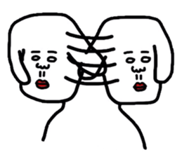 Creepy dog "Funta" vol.2 sticker #4946743