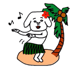 Creepy dog "Funta" vol.2 sticker #4946746